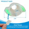Silicone DoorKnob Grips, Anti-Static Door Knob Covers with Glow Inserts, Easy Open Door Living Aid, 3" W x 2" D, 4PCS view 4