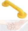HongLianRiven Bath Handle Towel Rail Bathroom Handle Bath Grab Bar with Anti-Slip Grip and Safety Luminous Circles Heavy Duty Shower Handrail Towel Rail (Color : Yellow, Size : 40cm) view 4