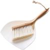 Small Broom and Dustpan Set, Dustpan and Brush Set, Bamboo Handle Mini Brush Dustpan, Short Hand Broom for Home,Kitchen, Office, Pet, Desktop, Outdoor (11.5") view 2