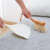 Small Broom and Dustpan Set, Dustpan and Brush Set, Bamboo Handle Mini Brush Dustpan, Short Hand Broom for Home,Kitchen, Office, Pet, Desktop, Outdoor (11.5") view 3