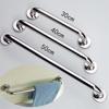 HongLianRiven Bath Handle Towel Rail Handle Stainless Steel Grab Rails Bathroom Bathtub Tub Toilet Handrail Grab Bar Shower Safety Support Towel Rack (Color : 40cm) view 2