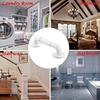 HongLianRiven Bath Handle Towel Rail Bathroom Handle Bath Grab Bar with Anti-Slip Grip and Safety Luminous Circles Heavy Duty Shower Handrail Towel Rail (Color : White, Size : 40cm) view 3