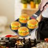 Hbaebdoo Pancake,Eggs Pancake Frying,Non-Stick Fried Egg,4 Holes Crepe for Breakfast Eggs,Kitchen Utensils view 4