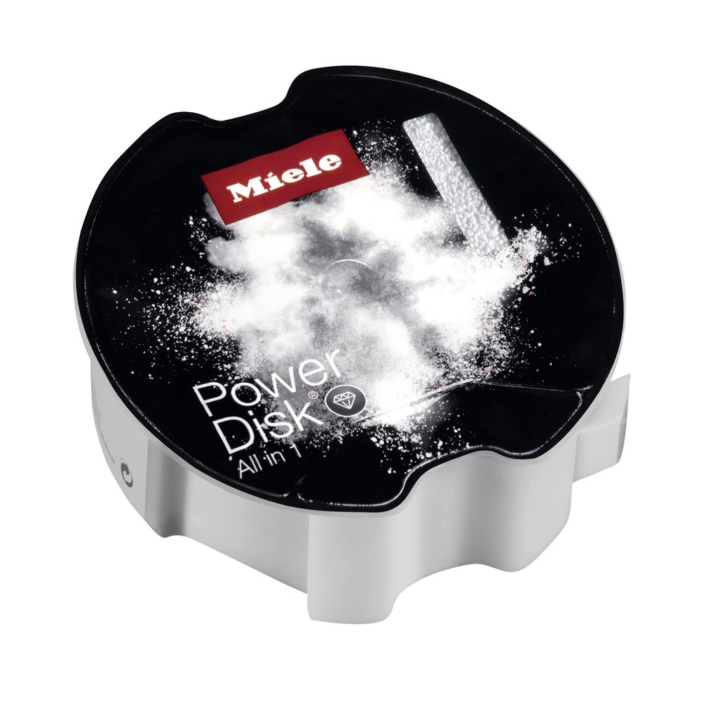 Miele Original PowerDisk Set, Detergent for Dishwashers with AutoDos, 49.4 oz Disk