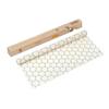 SUPERBEE Beeswax Wrap Roll XL, Reusable Beeswax Wrap for Food, Wrap Roll, Reusable Bees Wrap Paper for Wrapping Vegetables & Cheese, Bowl Covers and Sandwich Wrapping Paper, Hexagonia - 35x13" view 2