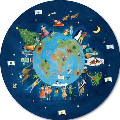 Zettelkalender Weihnachten bei den Kindern der Welt: Weihnachten bei den Kindern der Welt