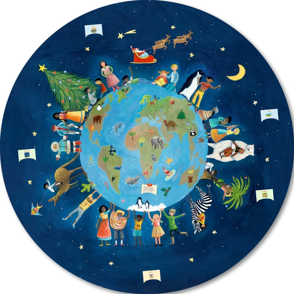Zettelkalender Weihnachten bei den Kindern der Welt: Weihnachten bei den Kindern der Welt