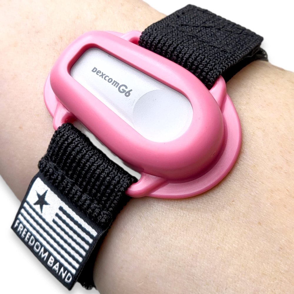 4-26" Inch All-in-One Adjustable & Flexible Dexcom G6 Transmitter Protection Sensor Guard Cover Arm & Leg Band