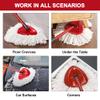 5 Pack Mop Replacement Heads Compatible with Spin Mop, Microfiber Spin Mop Refills, Easy Cleaning Mop Head Replacement view 4