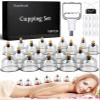 Eambond Cupping Kit, Cupping Therapy Sets Massage Back, Pain Relief, Physical Therapy, Chinese Muscle Cupping Tool with Pump & Vacuum Silicone Cups for Cellulite Reduction at Home view 1
