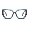 Invisible Transition Photochromic Bifocal Reading Sunglasses UV Protection Readers for Women Comfortable Stylish Reading glasses (225 magnification, blue) view 3