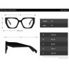 Invisible Transition Photochromic Bifocal Reading Sunglasses UV Protection Readers for Women Comfortable Stylish Reading glasses (225 magnification, blue) view 4
