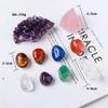 10pcs/Set Natural Crystal Seven Chakras Stone Amethyst Cluster Collect Home Decoration view 4