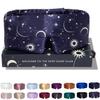 DROWSY Silk Sleep Mask - Face-Hugging, Padded Cocoon for Luxury Sleep in Total Darkness - 100% Pure Mulberry Silk (Cosmic Energy) view 1