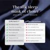 DROWSY Silk Sleep Mask - Face-Hugging, Padded Cocoon for Luxury Sleep in Total Darkness - 100% Pure Mulberry Silk (Cosmic Energy) view 4