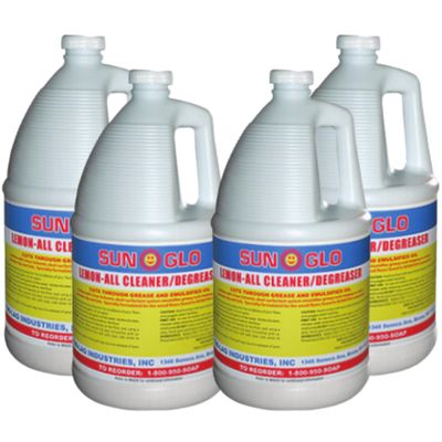 SUN-GLO Lemon-All - Cleaner & Degreaser (4x1 Gallon Case)