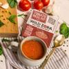 Wild Zora Instant Keto-Friendly Soups Tomato Basil 8-pack Broth Made with Chickpeas, Garlic, Onion, Gluten-Free, Grain, No Added Sugar, Vegan Friendly Flavorful Pantry Staples - 0.5oz/13g view 4
