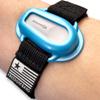 4-18" Inch All-in-One Adjustable & Flexible Dexcom G6 Transmitter Protection Sensor Guard Cover Arm & Leg Band (Teal Blue Satin) view 1