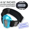4-26" Inch All-in-One Adjustable & Flexible Dexcom G6 Transmitter Protection Sensor Guard Cover Arm & Leg Band (Purple Satin) view 3