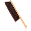 Hand Broom,Horse Hair Brushes,Soft Horsehair Upholstery Brush with Handle,Shop Brush Dustpan,Foxtail Broom,Dust Broom for Bench/Couch/Furniture/Couch/Counter/Bed/Fireplace Ash Dusting,Duster Cleaning view 1