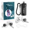 2 Pairs Concert Ear Plugs, Hearprotek Reusable High Fidelity Noise Reduction Music Ear Plugs for Ear Protection-Soft Hearing Protection Earplugs for Concerts, Musicians, Events (Petite Size) view 1