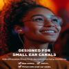 2 Pairs Concert Ear Plugs, Hearprotek Reusable High Fidelity Noise Reduction Music Ear Plugs for Ear Protection-Soft Hearing Protection Earplugs for Concerts, Musicians, Events (Petite Size) view 4
