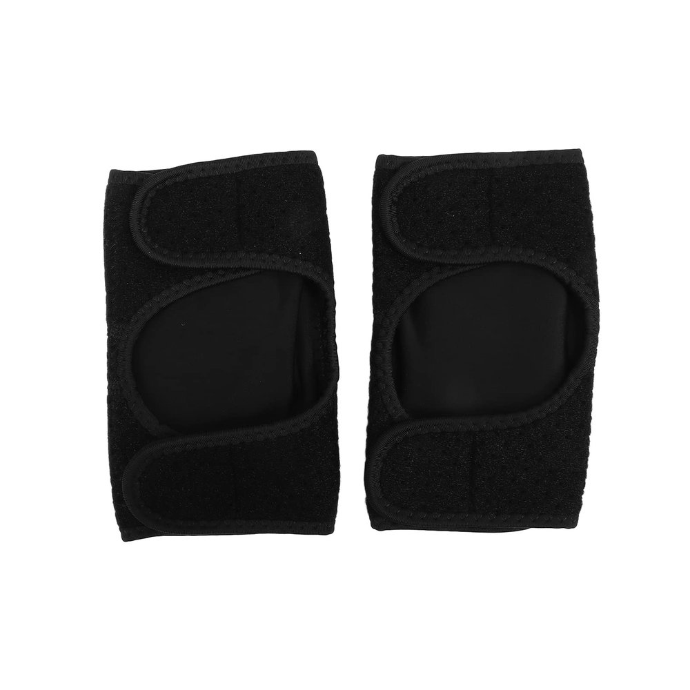 Agatige 2PCS Kids Elbow Splint, Soft Children Elbow Protective Pads Thick Sponge Tennis Elbow Support Strap Adjustable Stabilizer for Dancing, Cycling(Black)