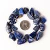 1/4 lb Tumbled Sodalite Quartz Gemstone Crystals 30-50 Stones Gem Rock Specimens view 2