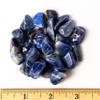 1/4 lb Tumbled Sodalite Quartz Gemstone Crystals 30-50 Stones Gem Rock Specimens view 3