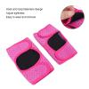 Agatige 2pcs Kids Elbow Brace Arm Sleeve, Soft Children Elbow Protective Pads Thick Sponge Support Brace Splint Adjustable Stabilizer for Dancing, Cycling(Rose Red) view 4