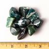 1/4 lb Tumbled Green Moss Agate Gemstone Crystals 10-30 Stones Gem Rock Specimen view 3