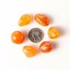 1/2 lb Tumbled Red Carnelian Gemstone Crystals 20-30 Stones Gem Rock Specimens view 2