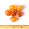 1/2 lb Tumbled Red Carnelian Gemstone Crystals 20-30 Stones Gem Rock Specimens view 3