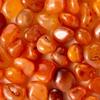 1/2 lb Tumbled Red Carnelian Gemstone Crystals 20-30 Stones Gem Rock Specimens view 4