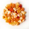 1/2 lb Tumbled Banded Carnelian Gemstone Crystals 30-50 Stones Gem Rock Specimen view 1