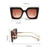 Outdoor Transition Photochromic Bifocal Reading Glasses For Womens Rhinestone Square Sunglasses Readers UV protection (black white, 2.75) view 4