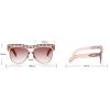 Bifocal Photochromic Reading Glasses Sunglasses Women's Oversized rhinestones Square Presbyopia UV protection (black, 1.5) view 4
