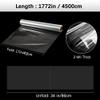 Clear Cellophane Wrap Roll-Plastic Gift Wrapping Paper 148ft x 34 inches, Transparent Paper Wrap Roll 3 Mil Thick for Floral Bouquets, Flower Paper Wrapping for Hampers, Baskets, Treats, Arts & Crafts view 2