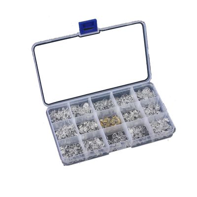15 Sizes Silicone Nose Pads Screw Kit Spare Parts For Eyeglasses Sunglass Screws