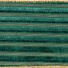 Vickerman 2.5" x 10 yd Green Stripe Gold Back Ribbon, Seasonal Christmas Ribbon for Gift Wrapping, Tree Decor view 2