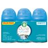 Air Wick Automatic Air Freshener Spray Refill, Fresh Waters, 3ct, Essential Oils, Odor Neutralization view 1