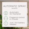 Air Wick Automatic Air Freshener Spray Refill, Fresh Waters, 3ct, Essential Oils, Odor Neutralization view 4
