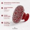 Cuisinel Cast Iron Chainmail Scrubber + Pan Scraper - Deluxe Ergonomic Stainless/Silicone Pot and Skillet Cleaner - Food-Safe Design - Easy to Clean Dishwasher Safe Cookware - Kitchen Sponge Accessory view 3
