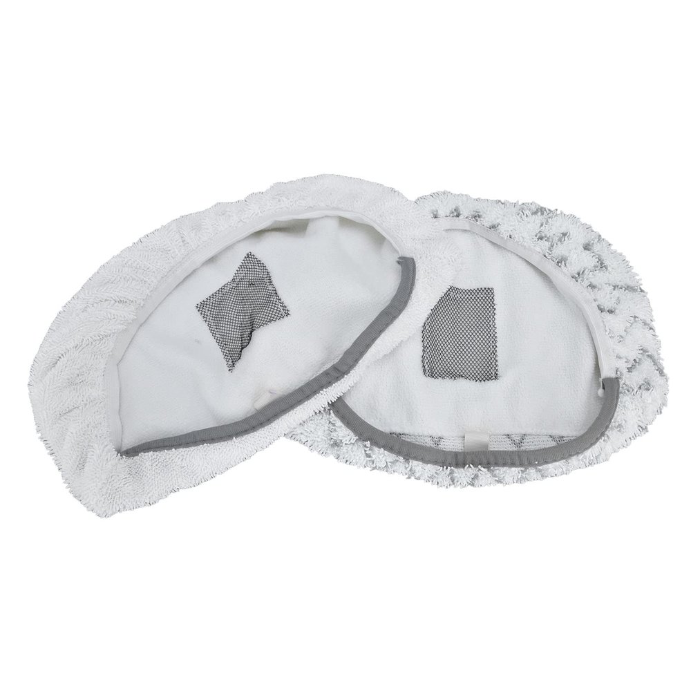 01 02 015 Mop Cloth, Microfiber 2Pcs Mop Pad Strong Water Absorption for Living Room for 1940 Series 1440 for Home