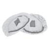 01 02 015 Mop Cloth, Microfiber 2Pcs Mop Pad Strong Water Absorption for Living Room for 1940 Series 1440 for Home view 1