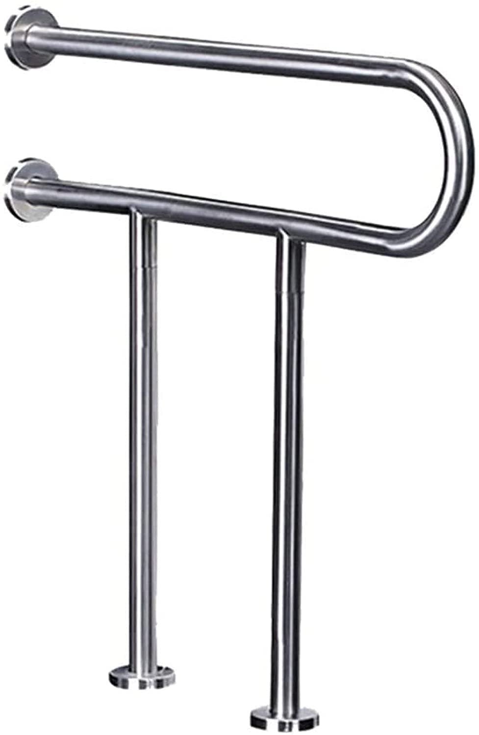 Bath Handle Towel Rail Safety Handle Anti Slip Grab Bars for Bathroom U-Shaped Armrests Wall-Mounted Straight Hair Towel Rack