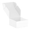 50 Pack 4"x4"x2" Shipping Boxes, Corrugated Cardboard Small Box Mailer, Shipping Boxes for Small Business for Gift Packing- TONESPAC (4"x4"x2", White) view 1