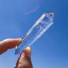 12-Facet Clear Crystal Wands Vogel Crystals 12 Sided Vogel Crystal Point Vogel Style Quartz Clear Crystal Quartz Reiki Healing Stones Spirital Meditation Stone Chakra Gemstone Home Decor. Gift view 4