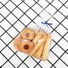100PCS Cellophane Bags 6x9 inches, Clear Treat Bags with 4 Twist Ties, Plastic Cello Bags - 1.4 mils Thick OPP Rice Crispy Bags for Gift Goodie Favor Candy Cake Pop Birthday Party Cookies (6 x 9) view 4