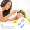 Beaupretty Baby Scalp Scrubber 2pcs Baby Brush Set Hair Teasing Comb Toddler Suit Ear Piercing Combs for Kids Baby Suit Hair Shampoo Comb Child Abs Hair Comb view 3